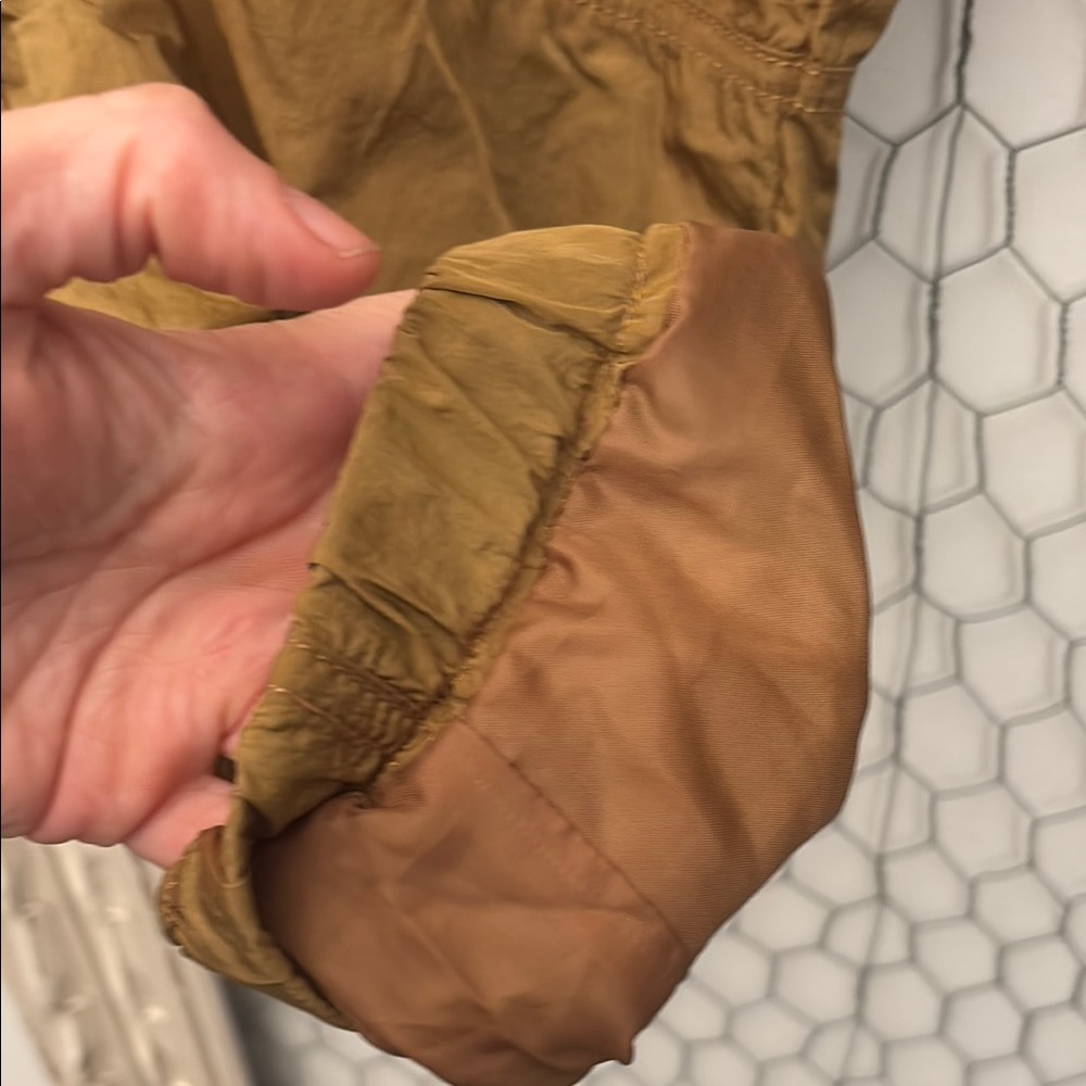 Urban Outfitters Tan Mesh Lined Pants - Picture 5 of 10